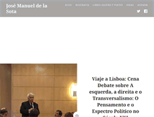 Tablet Screenshot of josemanueldelasota.com.ar